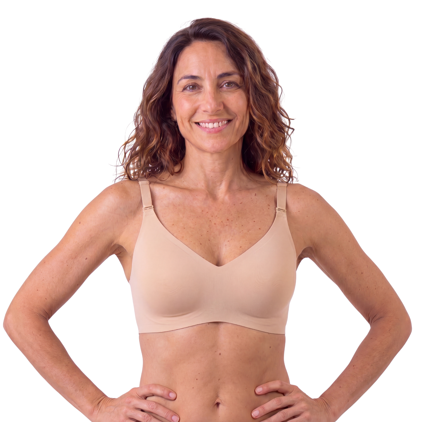 Siléor™ Soutien-Gorge Jelly Sans Couture Col V