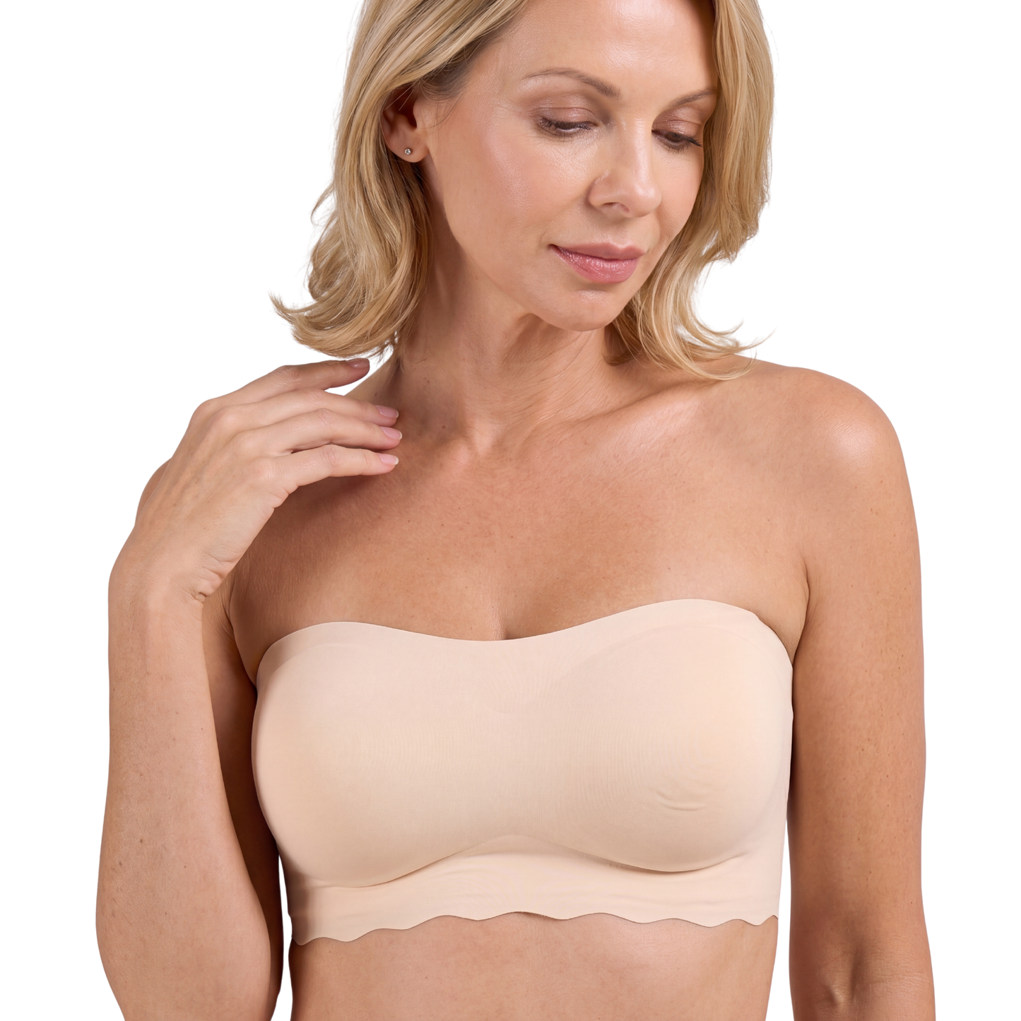 Siléor™ Soutien-Gorge Bandeau Ondulé